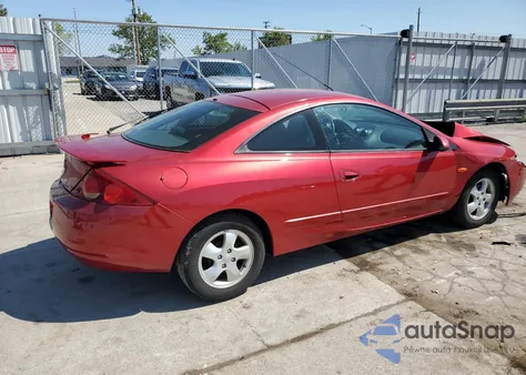 2000 Mercury Cougar V6 из США, поврежденный, VIN 1ZWFT61L8Y5647993